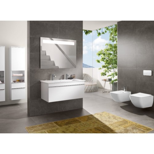 Villeroy & Boch 4104AKRW Venticello umywalka meblowa prostokątna z przelewem 100x50 cm Stone White Ceramic Plus