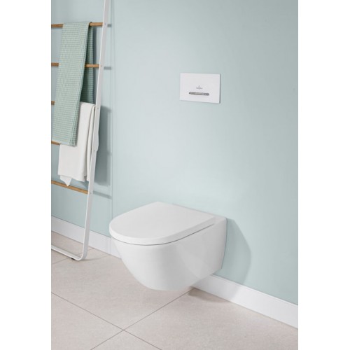 Villeroy & Boch 8M42S101 Subway 3.0 Deska sedesowa wolnoopadająca SoftClosing QuickRelease Weiss Alpin