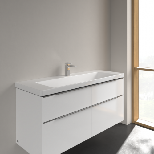 Villeroy & Boch Subway 3.0 4A70D2R1 umywalka meblowa bez przelewu 130x47 cm CeramicPlus Weiss Alpin