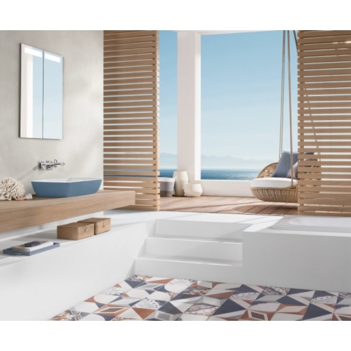 Villeroy & Boch Artis zestaw umywalka prostokątna nablatowa 58x38 + korek niezamykalny 41725801 + 68350001