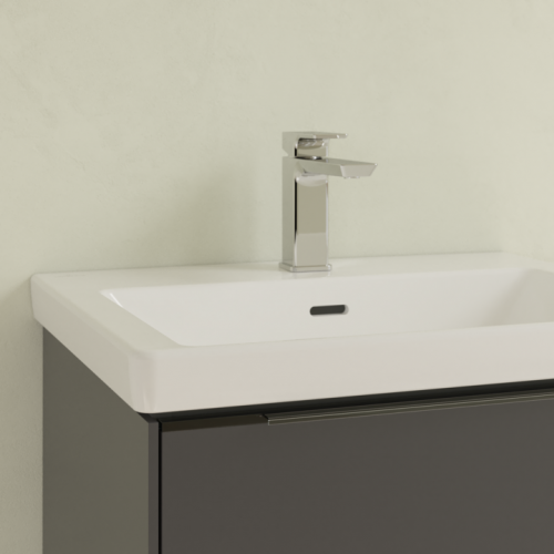 Villeroy & Boch Subway 3.0 zestaw umywalka meblowa z przelewem 60x47 cm + korek push-open 4A706001 + 68170001