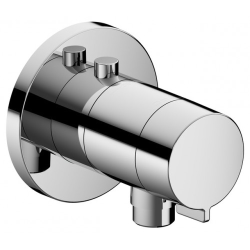 Zestaw 2w1 Keuco IXMO_SOLO  termostatyczna bateria podtynkowa chrom z funkcyjny zestaw podtynkowy