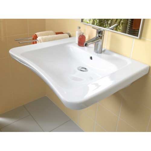 Villeroy & Boch 51786801 Architectura Vita umywalka wisząca 65x55 cm bez przelewu Weiss Alpin