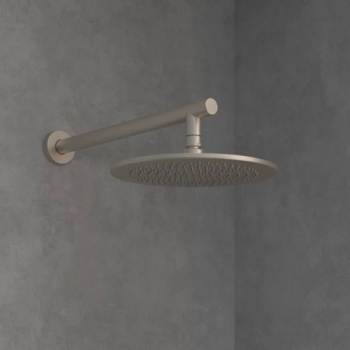 VILLEROY & BOCH UNIVERSAL SHOWERS DESZCZOWNICA OKRĄGŁA 25CM BRUSHED NICKEL MATT TVC00000100064