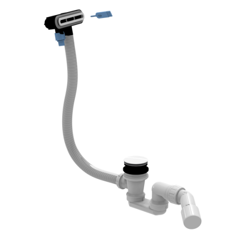 VILLEROY&BOCH ZESTAW PRZELEWOWO-ODPŁYWOWY BIAŁY U90959001