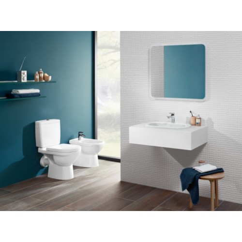 Villeroy & Boch 7619R001 O.Novo lejowa miska WC bez kołnierza wewnętrznego 36x46 cm Weiss Alpin