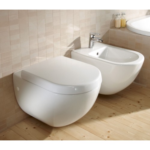 Villeroy & Boch 660310R1 Subway miska WC z półką 37x56 cm Weiss Alpin Ceramic Plus